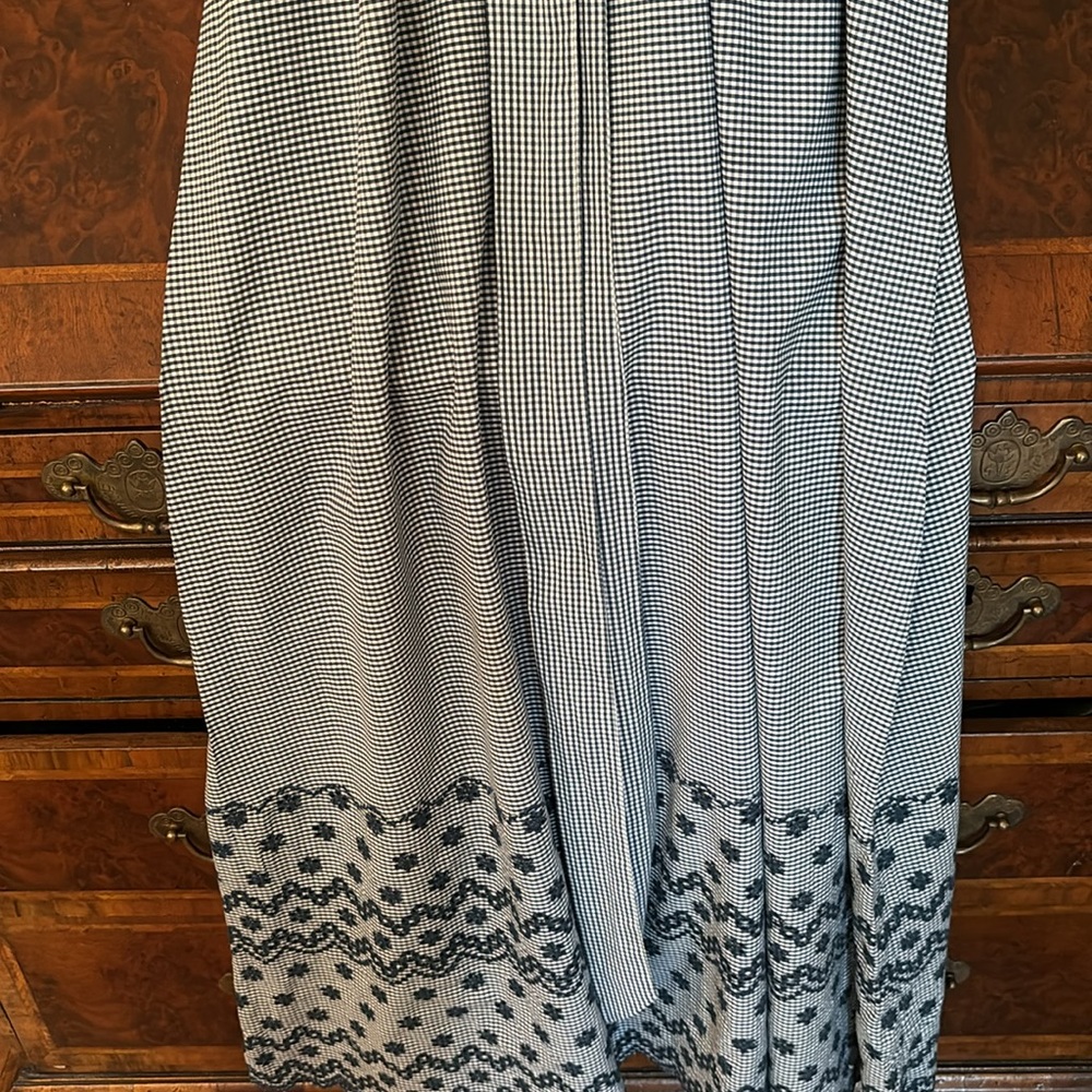 Doen Blue And Navy Floral Maxi Dress - Picture 6 of 9